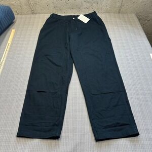 New Converse Wide Leg Pants Mens XL Black Double Knee Carpenter Skater Street